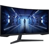 Samsung Odyssey G5 34" Moniteur UltraWide gaming incurvé Noir, 1x DisplayPort, 1x HDMI, 165 Hz