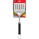 Weber Spatule large pour barbecue Precision Acier inoxydable/Noir