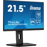 iiyama ProLite XUB2292HSU-B6 21.5" Moniteur  Noir, HDMI, DisplayPort, 4x USB-A