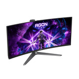 AOC AGON PRO AGP346UCSD 34" Moniteur UltraWide gaming incurvé Noir, 1x DisplayPort, 2x HDMI, 1x USB-C, 3x USB-A, 360 Hz, 2x HDMI, 1x DisplayPort, USB-C, Audio, 360 Hz