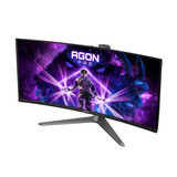 AOC  34" Moniteur UltraWide gaming incurvé  Noir