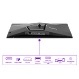 AOC  34" Moniteur UltraWide gaming incurvé  Noir