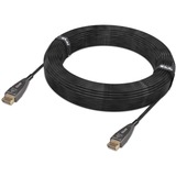 Club 3D DisplayPort 1.4 optique actif unidirectionnel, Câble Noir, 20 mètres, 4K 120Hz, 8K 60Hz