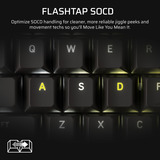 Corsair VANGUARD 96 WIRELESS RGB clavier gaming mécanique Noir, Layout US (QWERTY), Corsair MLX Plasma, 96%, RGB, Keycaps PBT double-shot, ABS single-shot, Hot-swap, RF2.4 / USB / Bluetooth