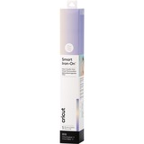 Cricut Smart Iron-On Sheet - Holographic Translucent Blue, Matériau d'impression Multicolore, 0.9 m