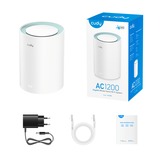 Cudy AC1200 Gigabit Mesh Wi-Fi System (1-Pack), Routeur maillé Blanc