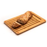 Fiskars Functional Form Planche à découper le pain en bambou, Planches Bois