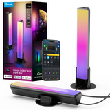 Govee RGBICWW Light Bar, Bande de LED Noir, 2 pièces