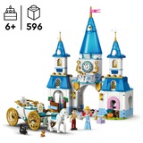 LEGO Disney Princess - Château de Cendrillon et calèche, Jouets de construction 43275