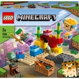 LEGO Minecraft - Le récif corallien, Jouets de construction 21164