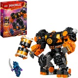LEGO Ninjago - Le robot élémentaire de la terre de Cole, Jouets de construction 71806