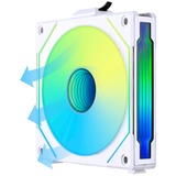 Lian Li UNI FAN SL-INFINITY 140 Reverse Blade ventilateur de boîtier RGB  Blanc, 140 x 142 x 25 mm, PWM