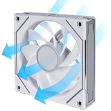 Lian Li UNI FAN SL-INFINITY 140 Reverse Blade ventilateur de boîtier RGB  Blanc, 140 x 142 x 25 mm, PWM