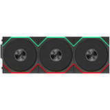 Lian Li UNI FAN TL FLEX ventilateurs de boîtier RGB  Noir, 3 pièces, 120 x 124 x 28 mm, PWM