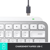 Logitech MX Keys Mini pour Mac Minimalist Wireless Illuminated, clavier Graphite, Layout FR, Bluetooth