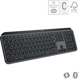 Logitech MX Keys S Advanced Wireless Illuminated Keyboard, clavier Graphite