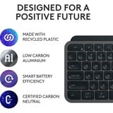 Logitech MX Keys S Advanced, clavier Graphite, Layout US (QWERTY)