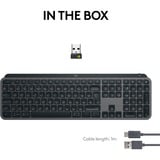 Logitech MX Keys S Advanced, clavier Graphite, Layout US (QWERTY)