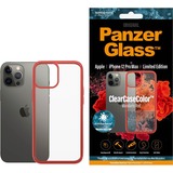 PanzerGlass ClearCaseColor iPhone 12 Pro Max, Housse smartphone Transparent/Rouge
