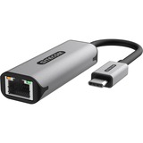 Sitecom USB-C > Ethernet 1 Gigabit, Adaptateur Gris, 0,15 mètres