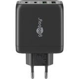 goobay 68W GaN USB-C PD Multiport Quick Charger, Chargeur Noir