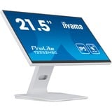 iiyama ProLite T2252MSC-W2 21" Moniteur tactile  Blanc, Touch, HDMI, DisplayPort, Audio, USB 3.0