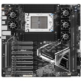 ASRock WRX90 WS EVO, Socket sTR5 carte mère Noir/Argent, RAID, 2x 2,5Gb-LAN, Sound