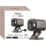 Aqara Camera Hub G5 Pro PoE, Caméra de surveillance Gris, Vision nocturne en couleur