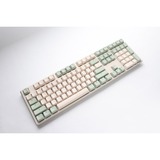 Ducky One 3 Matcha, clavier Crème/Vert, Layout États-Unis, Cherry MX Red Silent