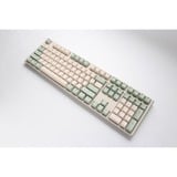 Ducky One 3 Matcha, clavier Crème/Vert, Layout États-Unis, Cherry MX Red Silent