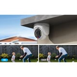 Foscam W5EP, caméra IP PoE 3K/5MP QHD, Caméra de surveillance Noir