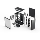 Fractal Design Define One Dark TG Light Tint boîtier midi tower Noir | 2x USB-A | 1x USB-C | Window