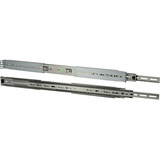 Inter-Tech Jeu de rails télescopiques 26" pour boîtier IPC Argent