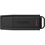 Kingston DataTraveler Exodia 64 Go, Clé USB Noir, USB-A 3.2 Gen 1 (5 Gbit/s)
