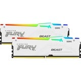 Kingston FURY Kit 64 Go DDR5-5200, Mémoire vive Blanc