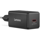 Lenovo 65W Mini USB-C GaN Charger Noir, 1x USB-C, avec câble