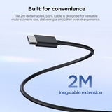 Lenovo 65W Mini USB-C GaN Charger Noir, 1x USB-C, avec câble