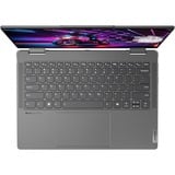 Lenovo Yoga 7 2-en-1 14AHP9 (83DK0061MB) 14" PC portable  Gris | Ryzen 5 8640HS | Radeon 760M | 16 Go | SSD 512 Go