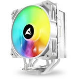 Sharkoon A40 RGB, Refroidisseur CPU Blanc, Connecteur de ventilateur PWM à 4 broches