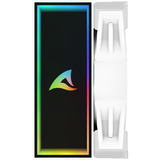 Sharkoon A40 RGB, Refroidisseur CPU Blanc, Connecteur de ventilateur PWM à 4 broches