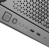SilverStone RM51 boîtier rack Noir | 2x USB-A | 1x USB-C