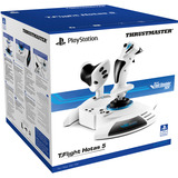 Thrustmaster T.Flight Hotas 5 Microsoft Flight Simulator Edition Blanc USB simulation de vol Numérique PC, PlayStation 5, PlayStation 4, Contrôleur  Blanc/Noir, simulation de vol, PC, PlayStation 5, PlayStation 4, Touche Partage, Touche mode, Touche Options, Numérique, Avec fil, USB
