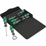 Wera 300/7 Set 3, Tournevis Noir/Vert