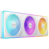 be quiet! Light Wings Pro IO 360mm Reverse ventilateurs de boîtier RGB  Blanc, 3 pièces, 360 x 120 x 28 mm
