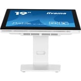 iiyama ProLite T1932MSC-W1SAG 19" Moniteur tactile Blanc, 1x DisplayPort, 1x HDMI, 1x VGA