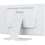 iiyama ProLite T2452MSC-W1 24" Moniteur  Blanc/Noir, Touch, HDMI, DisplayPort, USB, Audio