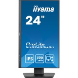 iiyama ProLite XUB2493HSU-B7 24" Moniteur  Noir (Mat), 100 Hz, HDMI, DisplayPort, USB, Audio, Adaptive Sync