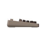 8BitDo Retro 18 Mechanical Numpad - C64 Edition, Pavé numérique Beige/gris, Kaih Box White switch V2, Double shot ABS keycaps, USB / 2,4 GHz / Bluetooth