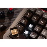 8BitDo Retro 18 Mechanical Numpad - C64 Edition, Pavé numérique Beige/gris, Kaih Box White switch V2, Double shot ABS keycaps, USB / 2,4 GHz / Bluetooth