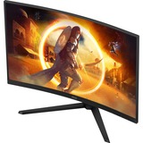 AOC CQ32G4VE 31.5" Moniteur gaming incurvé  Noir, 180Hz, HDMI, DisplayPort